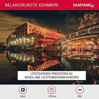 Samyang 12mm F/2.0 NCS CS Sony E Zwart - thumbnail