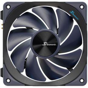 Seasonic MagFlow 1-Fan Kit PC-ventilator Zwart (b x h x d) 124.2 x 120.4 x 26.6 mm