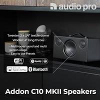 Audio Pro C10 MkII Multiroom-luidspreker - Zwart - thumbnail