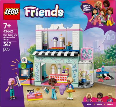 LEGO Friends kapsalon en accessoirewinkel 42662