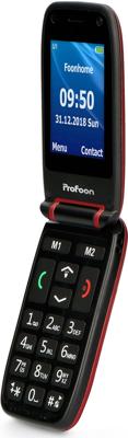 Profoon mobiele senioren telefoon PM-665 (Rood) Profoon mobiele senioren telefoon PM-665 (Rood)