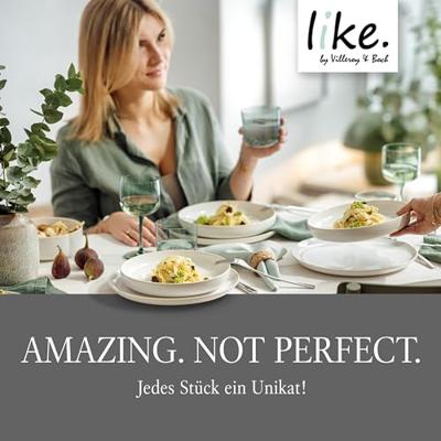 LIKE BY VILLEROY & BOCH - Crafted Denim - Dinerset 4-dlg - thumbnail