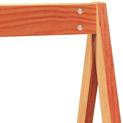 Kinderbedhuisje 209x85,5x88 cm massief grenenhout wasbruin Kinderbedhuisje 209x85,5x88 cm massief grenenhout wasbruin