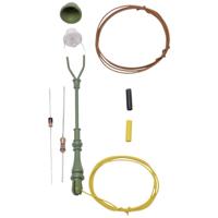 Viessmann Modelltechnik H0 Gaslantaarn Enkel Bouwpakket 6728 1 stuk(s) - thumbnail