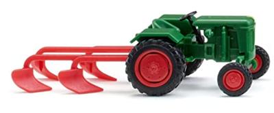 Wiking 039802 H0 Landbouw Normag Faktor I met ploeg - bladgroen Wiking 039802 H0 Landbouw Normag Faktor I met ploeg - bladgroen