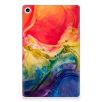 Tablethoes Lenovo Tab M10 Plus (3e generatie) Watercolor Dark - thumbnail