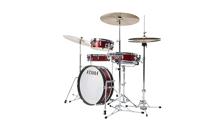 Tama LJK48P-BRM Club-JAM Pancake 4-delige ketelset Burnt Red Mist - thumbnail