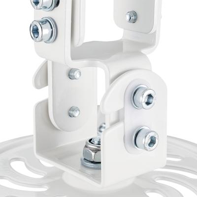 LogiLink BP0057 Beamer-plafondbeugel Plafondhouder, In hoogte verstelbaar, Kantelbaar en zwenkbaar Afstand vloer-plafond (max.): 150 mm Wit LogiLink BP0057 Beamer-plafondbeugel Plafondhouder, In hoogte verstelbaar, Kantelbaar en zwenkbaar Afstand vloer-plafond (max.): 150 mm Wit