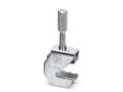 Phoenix Contact 3025406 Schermaansluitingsklem Schroeven Zilver 10 stuk(s)