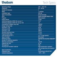 Theben 1800001 DIN-rail schakelklok Analoog 230 V - thumbnail
