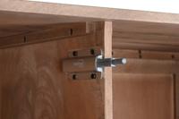 Planken Home ESPRIT Natuurlijk Mangohout 110 X 45 X 180 cm - thumbnail