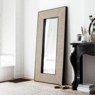 MUST Living Spiegel 'Raffles' Rotan en hout, 200 x 104cm MUST Living Spiegel 'Raffles' Rotan en hout, 200 x 104cm