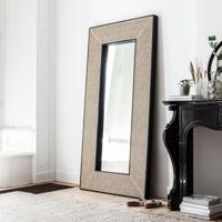 MUST Living Spiegel 'Raffles' Rotan en hout, 200 x 104cm - thumbnail