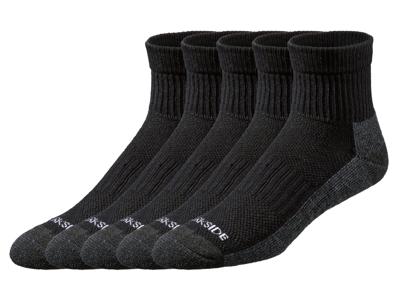 PARKSIDE 5 Paar sokken (Zwart, 39-42) PARKSIDE 5 Paar sokken (Zwart, 39-42)