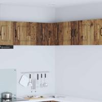 Keukenkast Kalmar Oudhout 57 x 57 x 40 cm Bewerkt hout - thumbnail