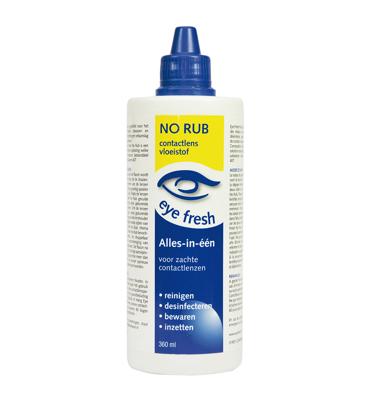 Eye Fresh Lenzenvloeistof Alles-In-1 No Rub 360ml