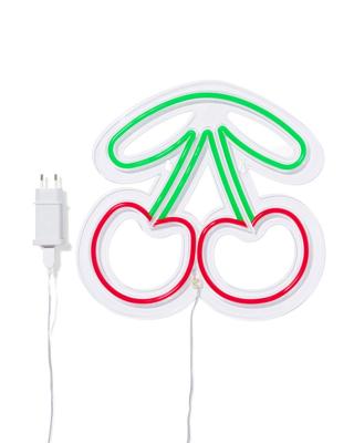 HEMA Neon led-lamp 29x30cm kersen