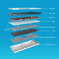Montech Mkey Freedom TKL toetsenbord - thumbnail