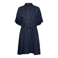 VERO MODA blousejurk VMHAF donkerblauw - thumbnail