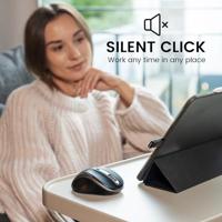 Perixx PERIMICE-721 IB Ergonomische muis Radiografisch Grijs-zwart 5 Toetsen - thumbnail