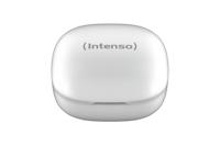 Intenso Buds Pro TWS True Wireless koptelefoon T512HAE met hybride ANC, ENC, Bluetooth en tot 35 uur muziekweergave, wit - thumbnail