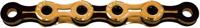 KMC kette "x11sl" chain x11sl ti-n gold/black waxed - thumbnail