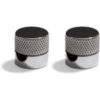 2x Plafond klem voor het ophangen van lampen Chrome - thumbnail