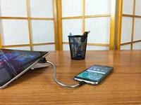 FUSE Chicken LPM Titan M Loop Kabel Micro USB voor Android Smartphone Zilver - thumbnail