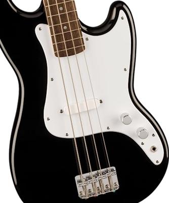 Squier Sonic Bronco Bass IL Black elektrische basgitaar