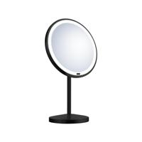 Vergrotingsspiegel Smedbo Beslagsboden Vrijstaand Mat Zwart Smedbo - thumbnail