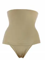 J&C corrigerende stringband - buikcorrectie - Shapewear buik - zwart - beige - S - Huidskleur- Corrigerend ondergoed - S- Corrigerend ondergoed - - thumbnail