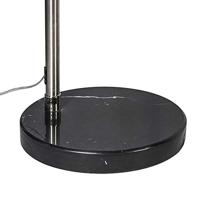 QAZQA Marmeren voet zwart - Booglamp XXL - thumbnail