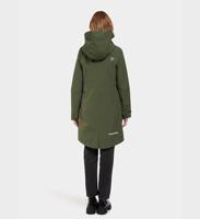 Didriksons Ilma Parka Jas Dames Deep Green 42 - thumbnail