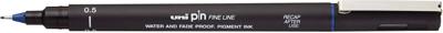 Fineliner Uni-ball Pin 0.5mm blauw