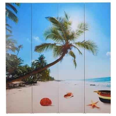 VidaXL Kamerscherm inklapbaar strand 160x170 cm VidaXL Kamerscherm inklapbaar strand 160x170 cm