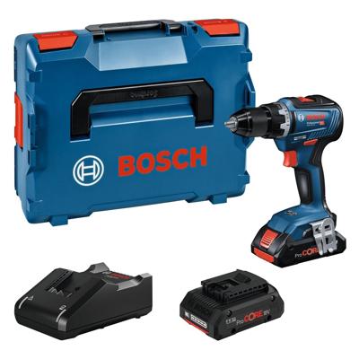 Bosch Professional GSR 18V-55 Accu Schroefboormachine 18V 4.0Ah in L-Boxx - 06019H5204