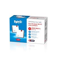 FRITZ! Mesh Set 1600 3-pack Mesh router Rood - thumbnail