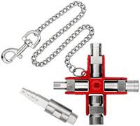 Knipex 00 11 06 V01 Universele sleutel Bouw Schakelkastsleutel 1 stuk(s) - thumbnail