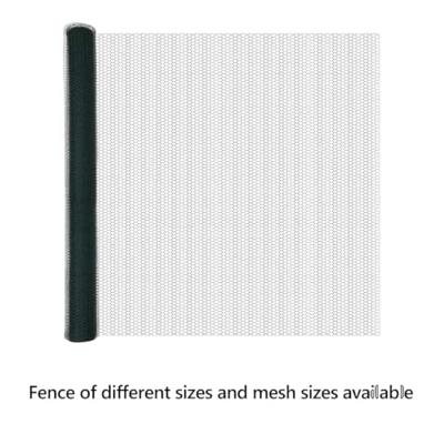 VidaXL Hexagon hek groen 1,6 x 10 m pvc