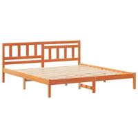 Bedframe Wasbruin 140 x 200 cm Massief grenenhout - thumbnail