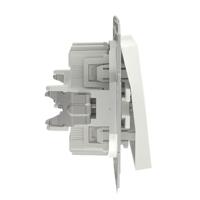 Schneider Electric EPH0870121D Knop met belsymbool Asfora Wit (RAL 9003) 1 stuk(s) - thumbnail