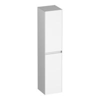 Brauer Inspire - Hoge Kast - 160 cm - 2 Deuren - Greeploos - Links of Rechtsdraaiend - Mat Wit - thumbnail