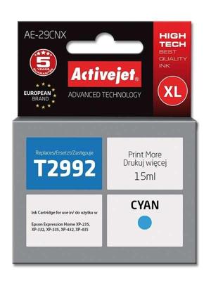 Activejet AE-29CNX inkt (vervanging van Epson 29XL T2992; Supreme; 15 ml; blauw)