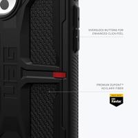 Urban Armor Gear Monarch Backcover Apple iPhone 15 Pro Kevlar, Groen - thumbnail