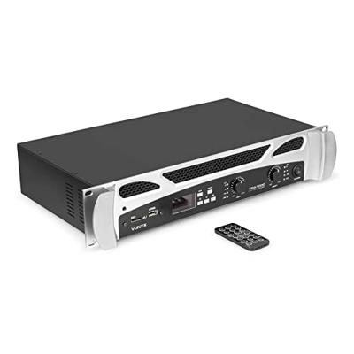 Vonyx VPA1000 PA versterker 2x 500W met USB, BT & MP3-speler