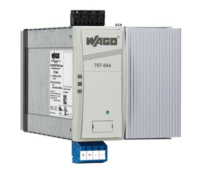 WAGO 787-844 DIN-rail netvoeding 24 V/DC 40 A 960 W Aantal uitgangen:1 x Inhoud 1 stuk(s)