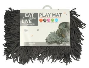 Eat Slow Live Longer Play Mat Grijs