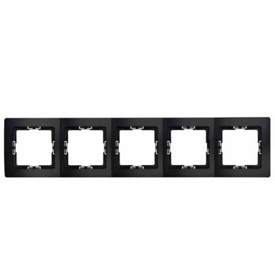 KOPP - Afdekraam - Paris HK05 - 5-voudig - Mat Zwart