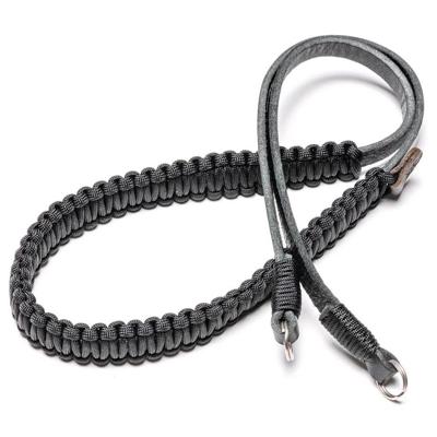 Leica 18893 Paracord riem gemaakt door COOPH zwart/zwart 100cm
