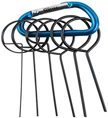 KS Tools 1503019 Draairiemspanrolinsteekpennen, Ø 0,8 - 1,9 mm